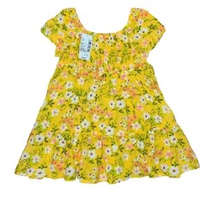 NWT Yellow Sunset Gold Summer Dress B0038